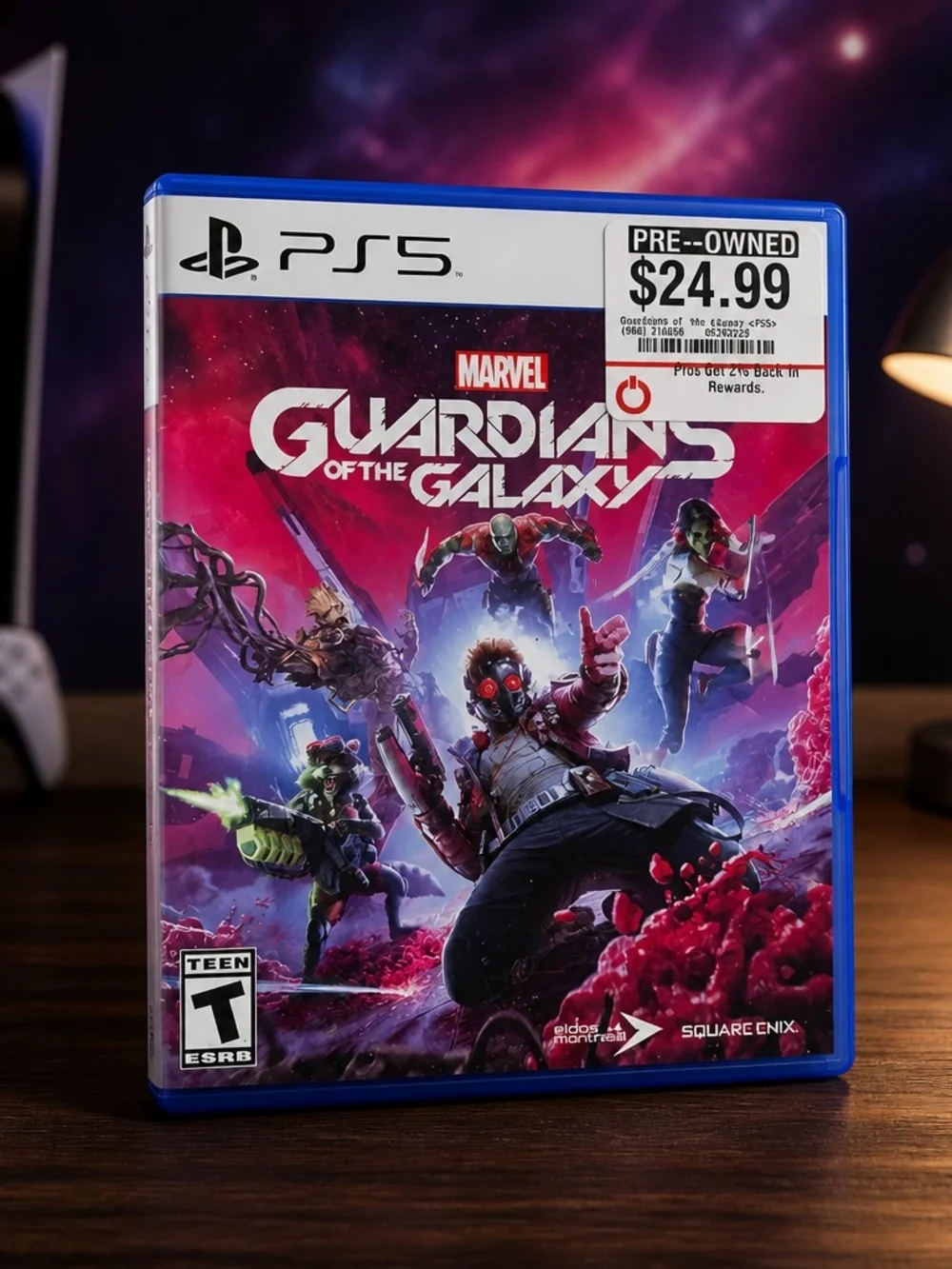 Sony PS5 Marvel Guardians of the Galaxy Playstation Action Video Game Star Lord